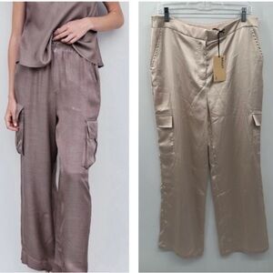 Bailey 44 Women's Wide Leg Pants in Taupe and Beige